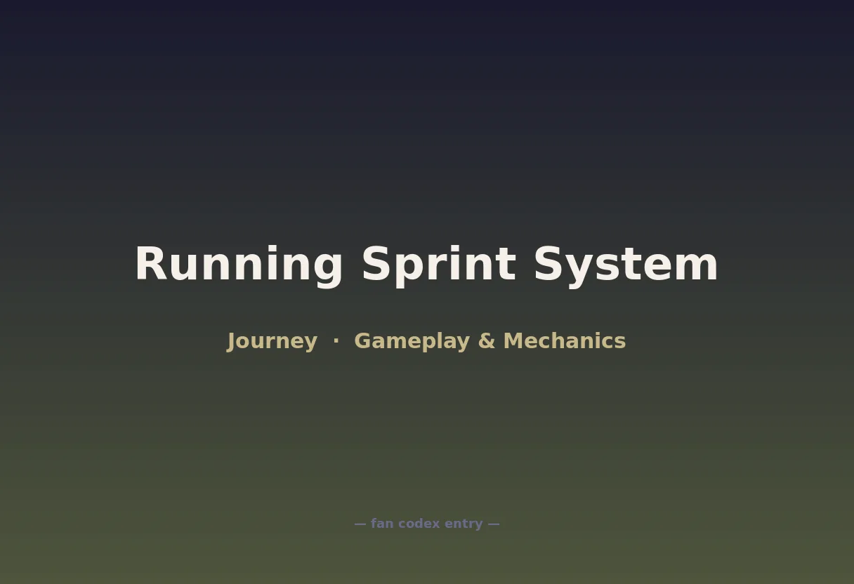 Running Sprint System