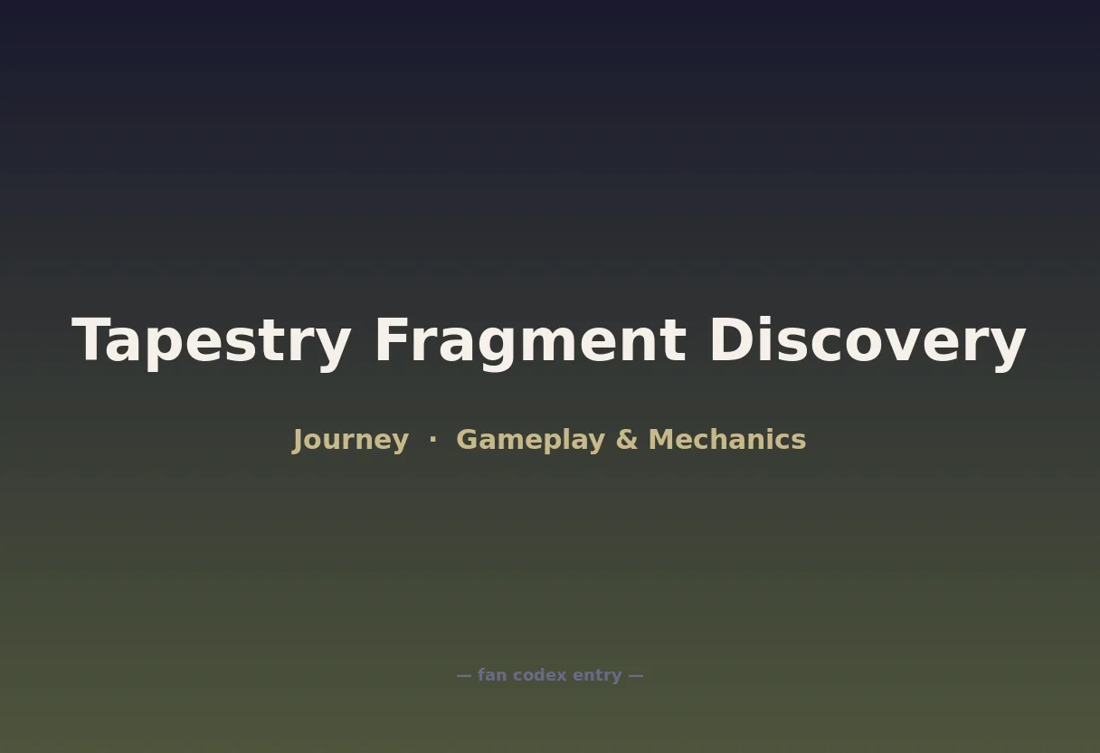 Tapestry Fragment Discovery