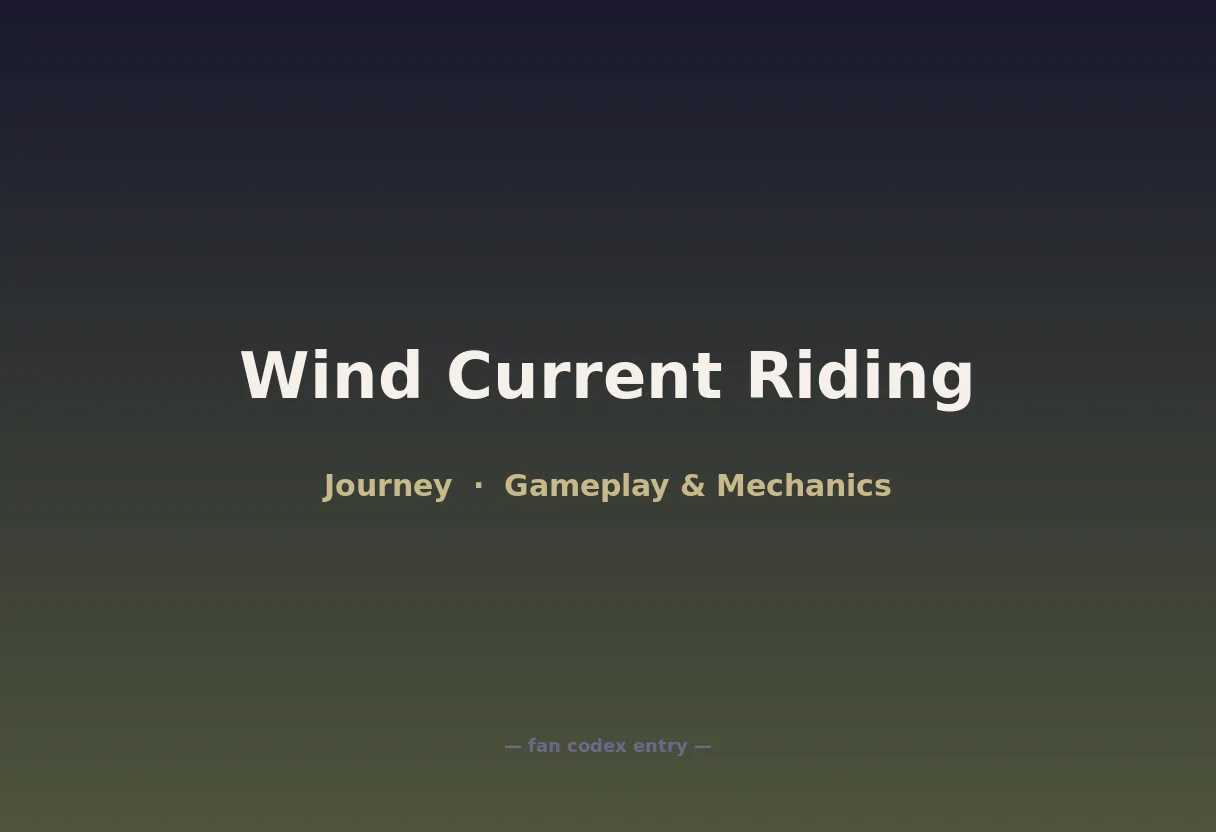 Wind Current Riding