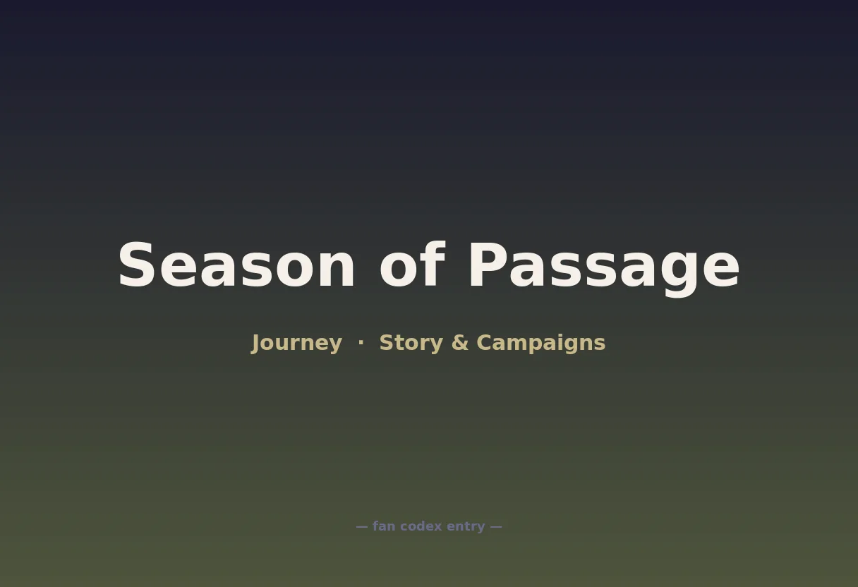 Season of Passage