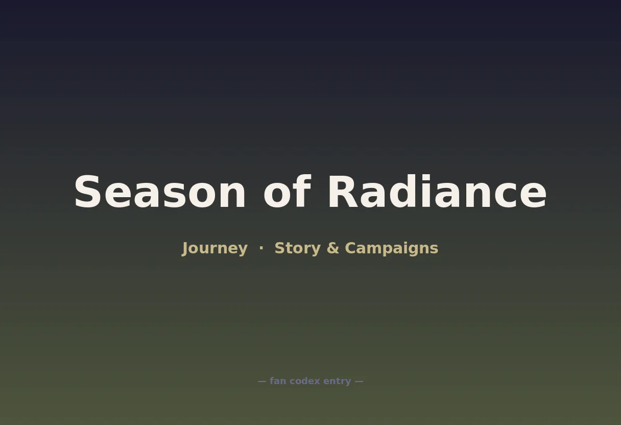 Season of Radiance