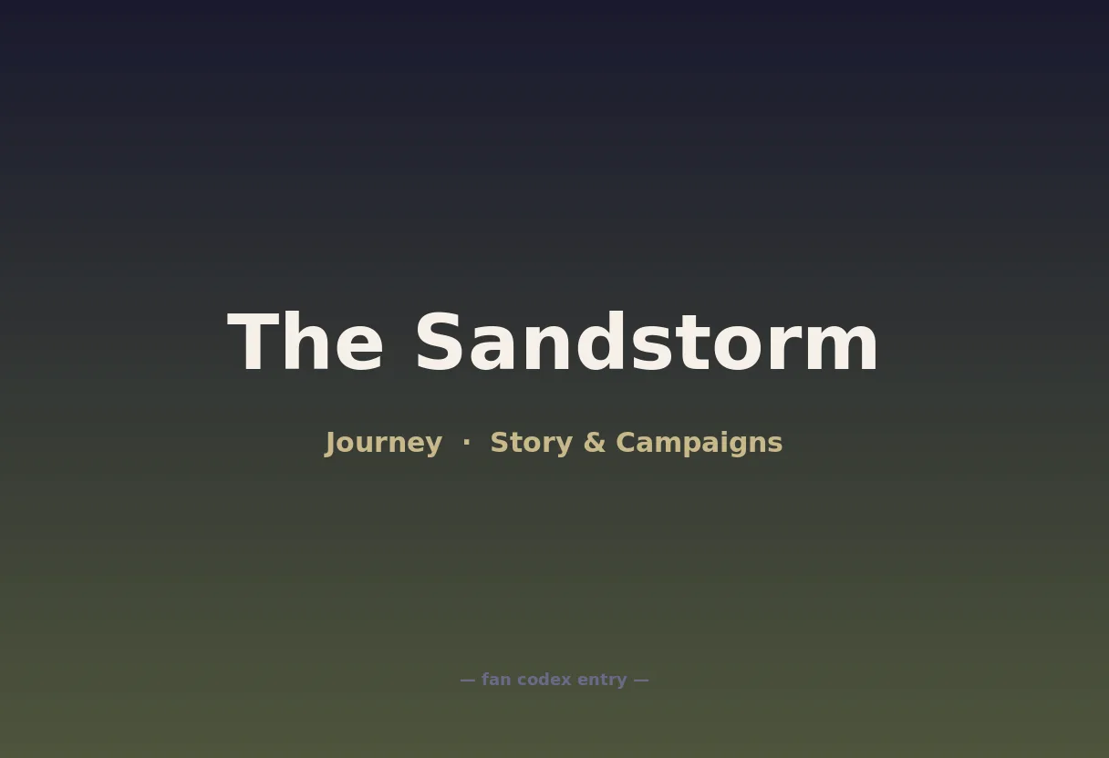 The Sandstorm