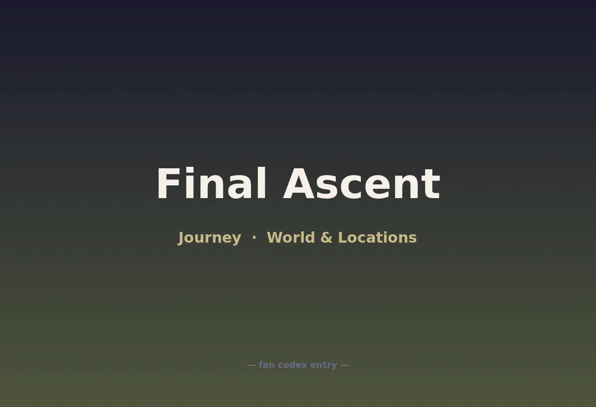 Final Ascent